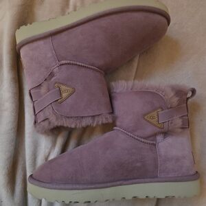 UGG Women's Mauve Suede Winter Boots